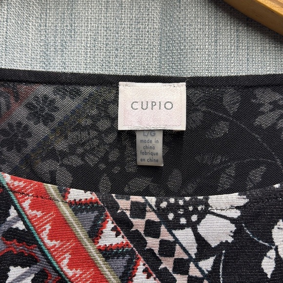 🏴 Cupio long sleeve blouse size large - Picture 5 of 9